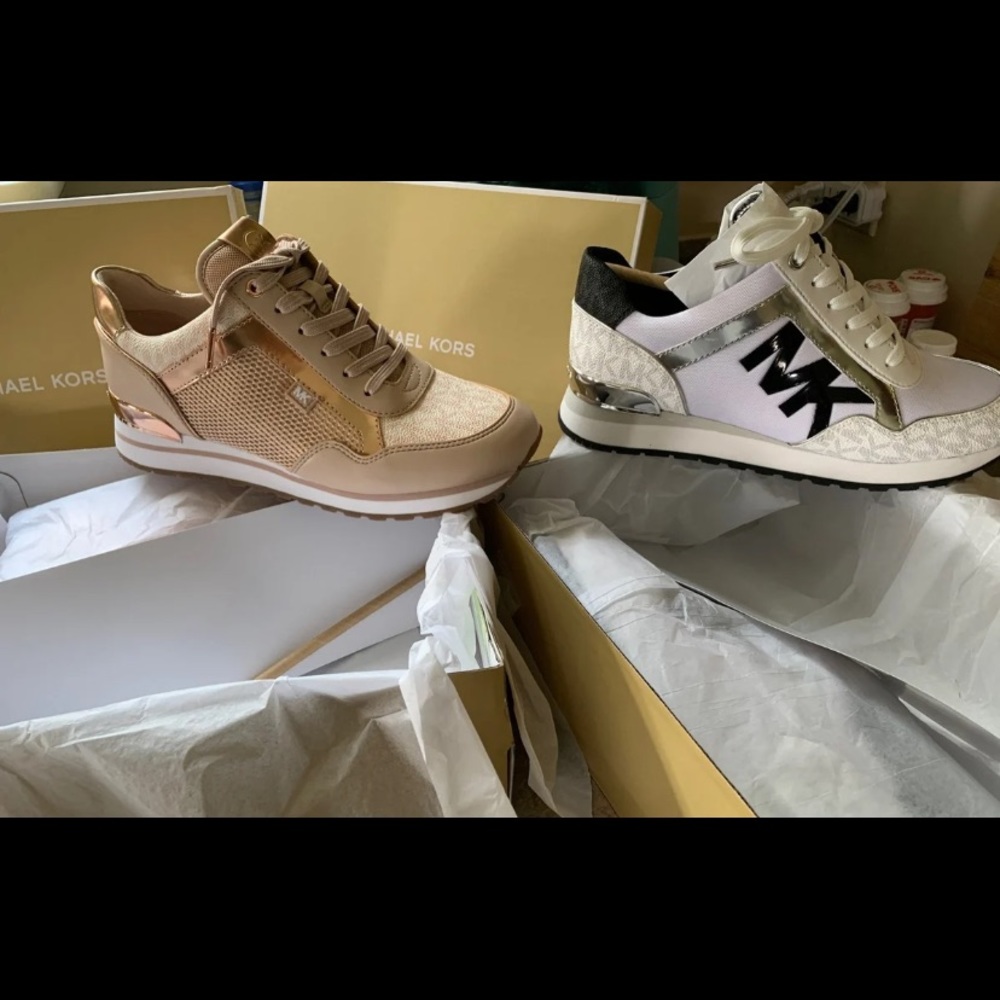 Michael Kors shoes black and white only